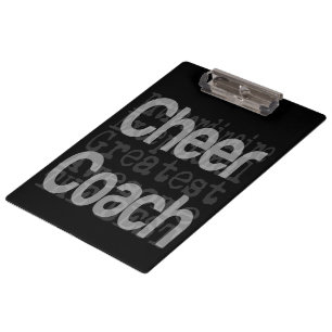 Cheer Coach Extraordinaire Clipboard