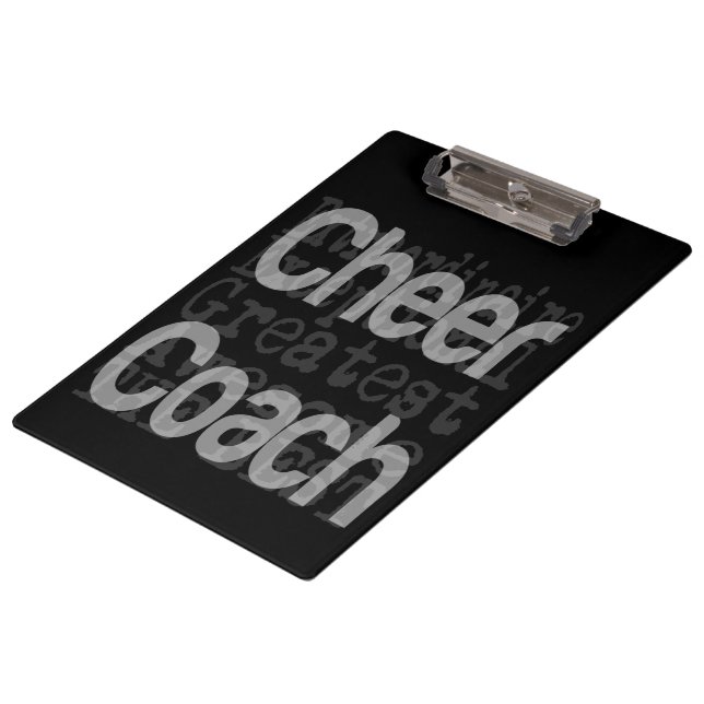 Cheer Coach Extraordinaire Clipboard (Angled)