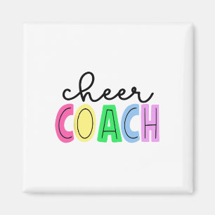 Cheer Coach For Women Cheerleading Coach Cute Comp Magnet
