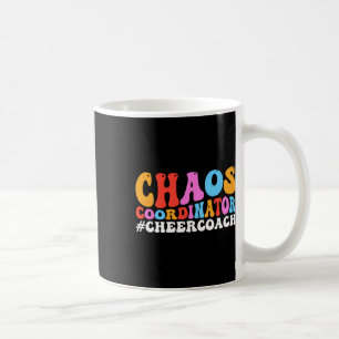 Cheer Coach Groovy Cheerleading Coach Coffee Mug