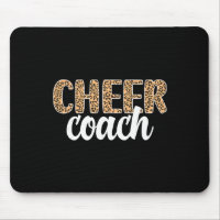 Cheer Coach Leopard Cheerleading Coach
