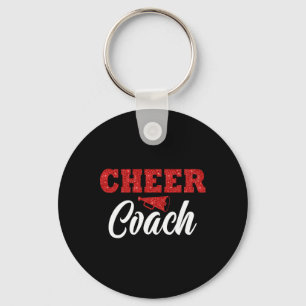 Cheer Coach Megaphone Cheerleading Coach  Key Ring