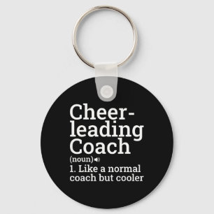 Cheer Coach Noun - Cheerleading Coaching Cheerlead Key Ring