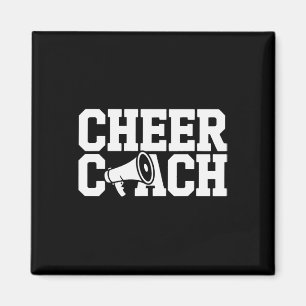 Cheer Coach Squad Leader Cheerleading Mentor Magnet