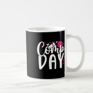 Cheer Comp Day Cheerleader Competition Day Cheerle Coffee Mug