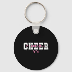 Cheer Comp Day Cheerleader Competition Day Coquett Key Ring