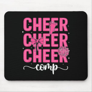 Cheer Comp Day Cheerleader Competition Day Coquett Mouse Pad
