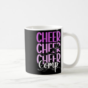 Cheer Comp Day Cheerleading Competition Day Cheerl Coffee Mug