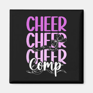 Cheer Comp Day Cheerleading Competition Day Cheerl Magnet