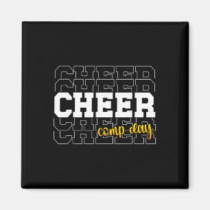 Cheer Comp Day Cheerleading Competition Day Cheerl Magnet