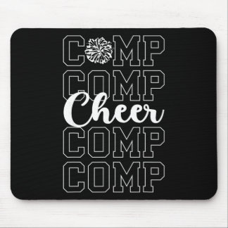 Cheer Comp Day Cheerleading Competition Day Cheerl Mouse Pad