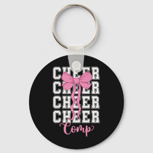 Cheer Comp Day Cheerleading Competition Day Coquet Key Ring