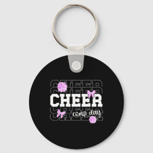 Cheer Competition Day For Cheerleading Fans Uni-ch Key Ring