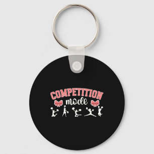 Cheer Competition Day Mode Cheerleading Comp Day _ Key Ring