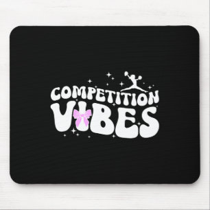 Cheer Competition Day Vibes Cheerleading Comp Day  Mouse Pad