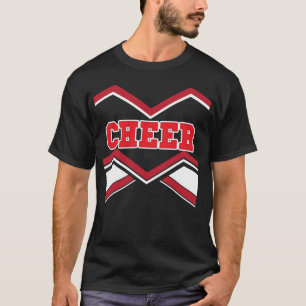 Cheer Costume Funny Halloween Girls Cheerleader T-Shirt