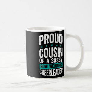 Cheer Cousin Proud Cousin Of A Cheerleader Cousin Coffee Mug