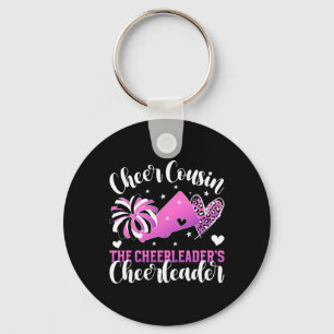 Cheer Cousin The Cheerleader's Cheerleader Cousin  Key Ring