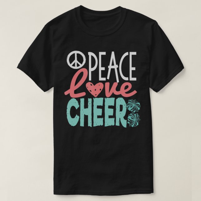 Cheer Cute Cheerleader Gifts n Cheerleading  T-Shirt (Design Front)