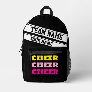 Cheer D backpacks cheerleading school personalised