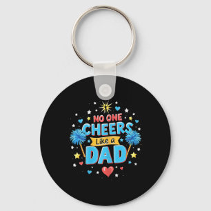 Cheer Dad Cheerleader Cheer Squad Cheerleading Key Ring