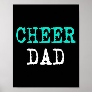 Cheer Dad Cheerleader Daddy From Cheerleading Daug Poster
