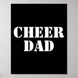 Cheer Dad Cheerleading _5  Poster