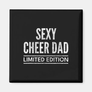 Cheer Dad Cheerleading Limited Edition Funny Magnet