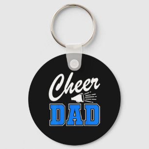 Cheer Dad Cheerleading Team Squad Cheerleader Fath Key Ring