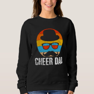 Cheer Dad Fathers Day Cheerleading Parents Cheerle Sweatshirt
