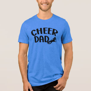 Cheer Dad, Fathers day  Tri-Blend Shirt