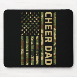 Cheer Dad Flag Cheerleading Mouse Pad