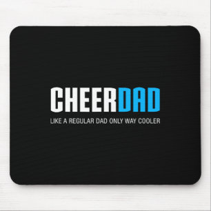 Cheer Dad Funny Cute Father's Day Gift Cheerleadin Mouse Pad