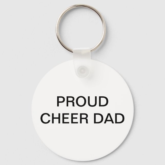 Cheer Dad Key Chain (Front)