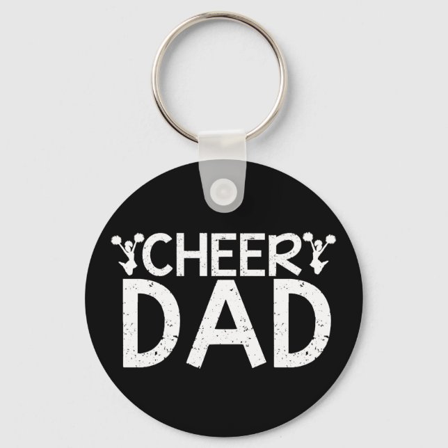 Cheer Dad Key Ring (Front)