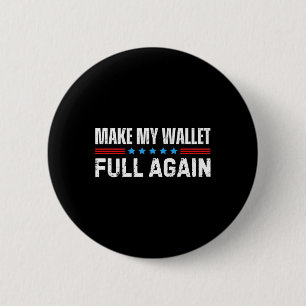 Cheer Dad Make My Wallet Full Again Cheerleading  6 Cm Round Badge