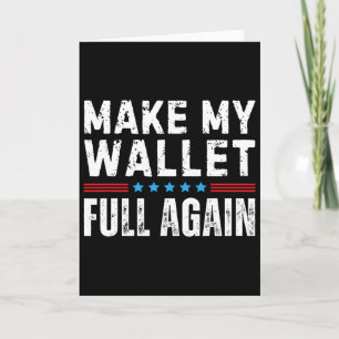 Cheer Dad Make My Wallet Full Again Cheerleading _ Card