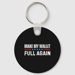 Cheer Dad Make My Wallet Full Again Cheerleading Key Ring