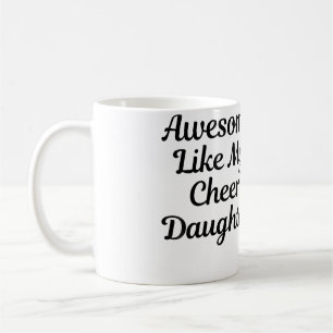 Cheer Dad Mum Cheerleading Coffee Mug