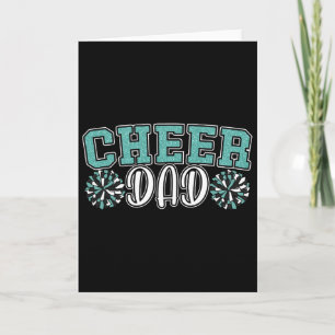 Cheer Dad My Favourite Cheerleader Calls Me Dad Te Card