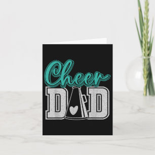 Cheer Dad My Favourite Cheerleader Calls Me Dad Te Card