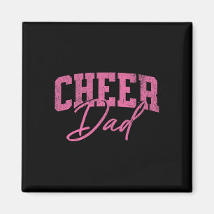 Cheer Dad Pink Cheerleading _3 Magnet