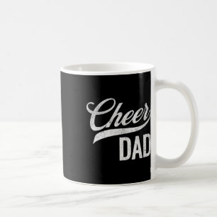 Cheer Dad Red And White Cheerleading Matching Pare Coffee Mug