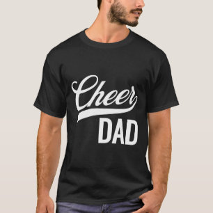 Cheer Dad Red And White Cheerleading Matching Pare T-Shirt