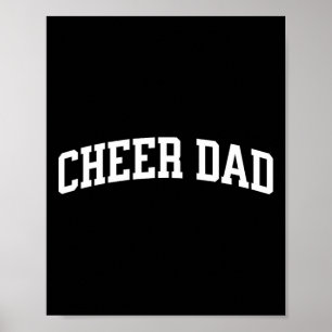 Cheer Dad Royal Blue Cheerleading _1  Poster
