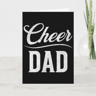 Cheer Dad Royal Blue Cheerleading _2 Card