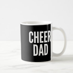 Cheer Dad Royal Blue Cheerleading Matching Parents Coffee Mug