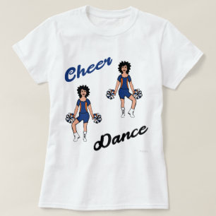 Cheer/ Dance T-Shirt (Blue Oranger)