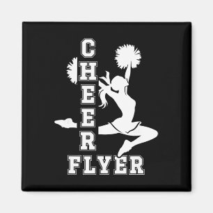 Cheer Flyer Cheerleader Flyer Best Cheerleading Fl Magnet