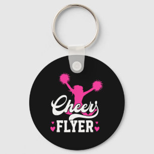 Cheer Flyer Cheerleader Flyer Cheerleading Flyer _ Key Ring